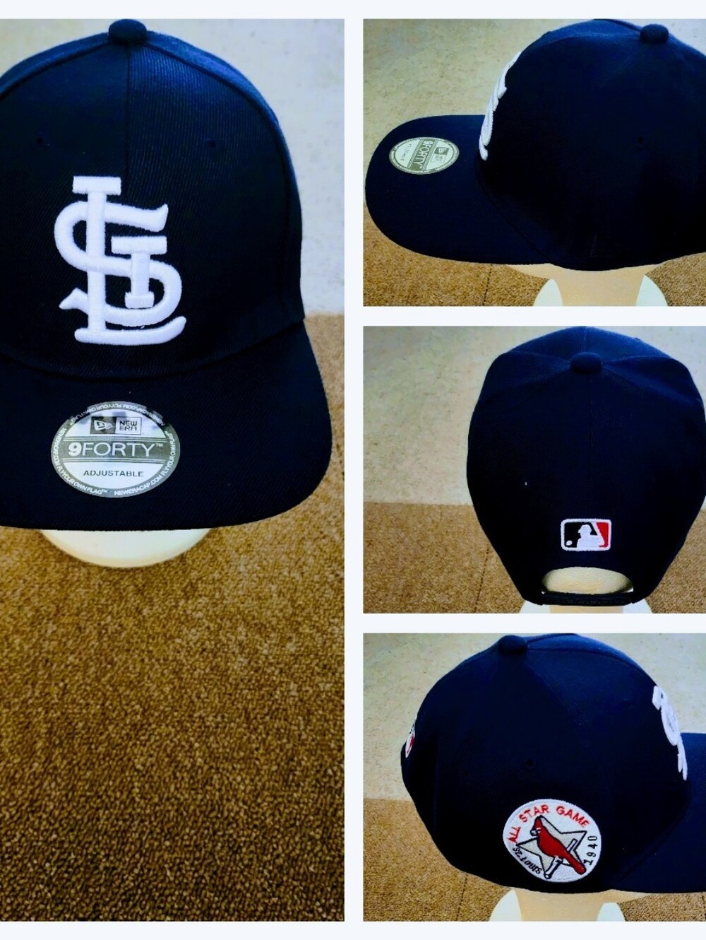 ST LOUIS CARDINALS MLB BASEBALL SNAPBACK HAT.